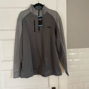 Callaway 1/4 Zip Pullover Size Large, NWT